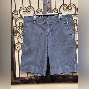 Dockers mid rise curvy Bermuda denim shorts